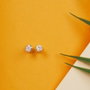 Heliophilia Silver Pendientes de Plata de Ley 925 Multicolor